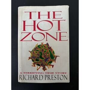 The Hot Zone Richard Preston Paperback True Story Virus Ebola Thriller Book